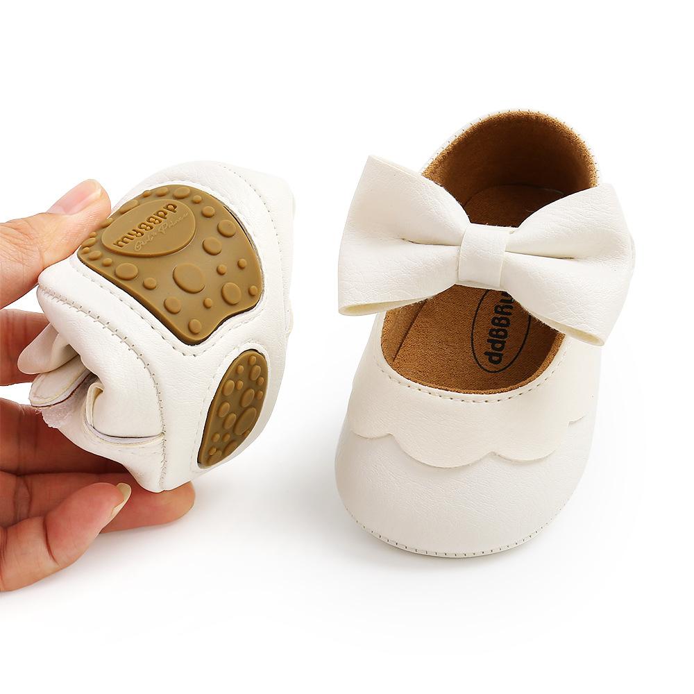 Cute Baby Soft Sole Bowknot Princess Shoes