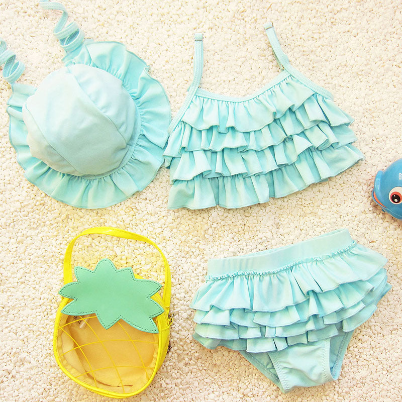 Three-piece Summer Girl Bikini