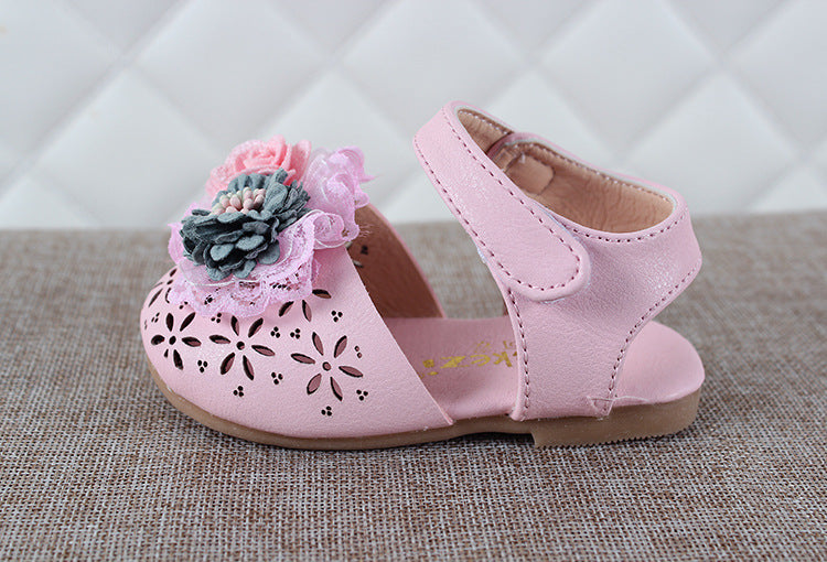 Summer Girls Cute Flower Sandals