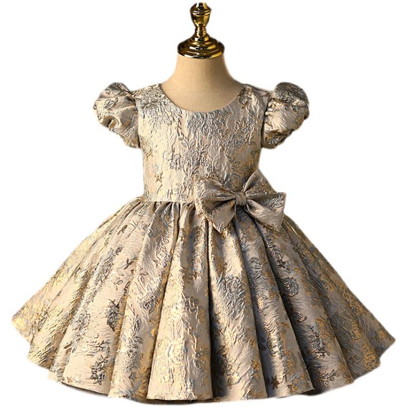 Vintage Elegant Fluffy Birthday Princess Dress