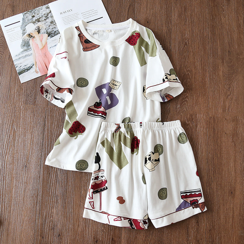 Summer Cute Breathable Homewear