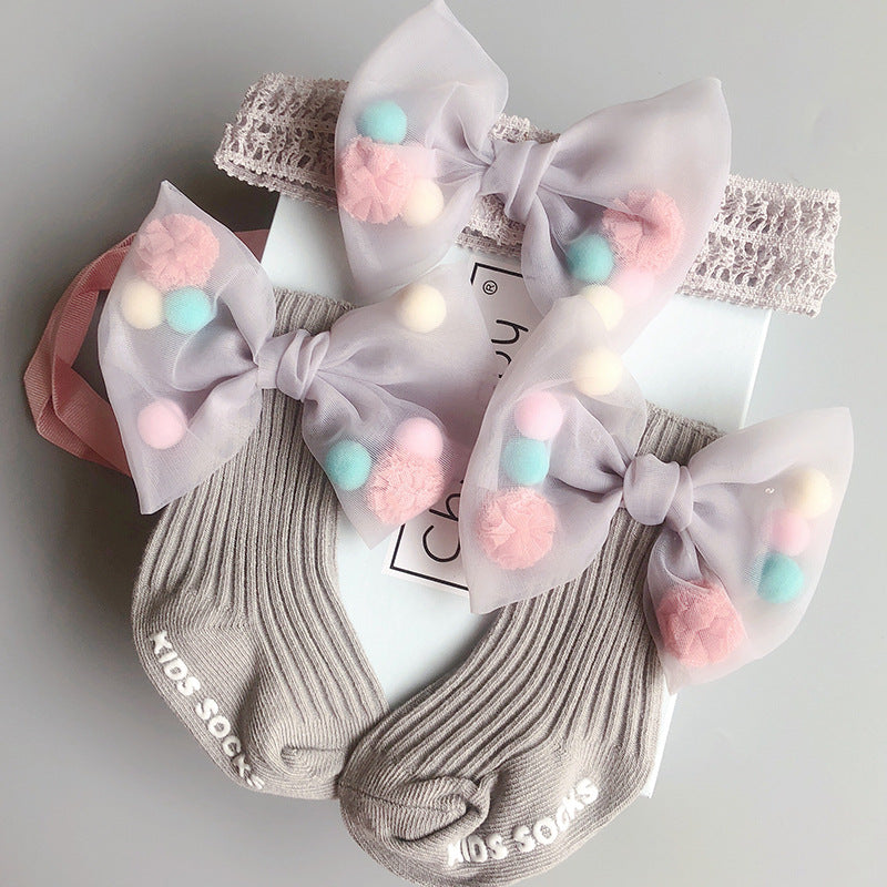 Baby Princess Hairband and Socks