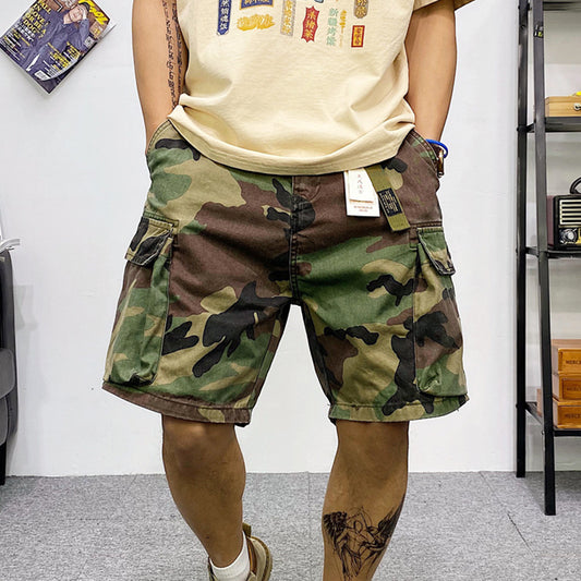 Summer Multi-pocket Cargo Shorts