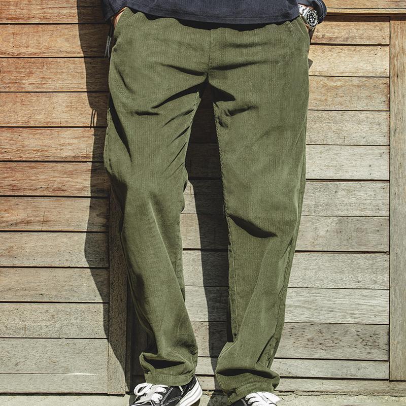 Retro  Corduroy Pants