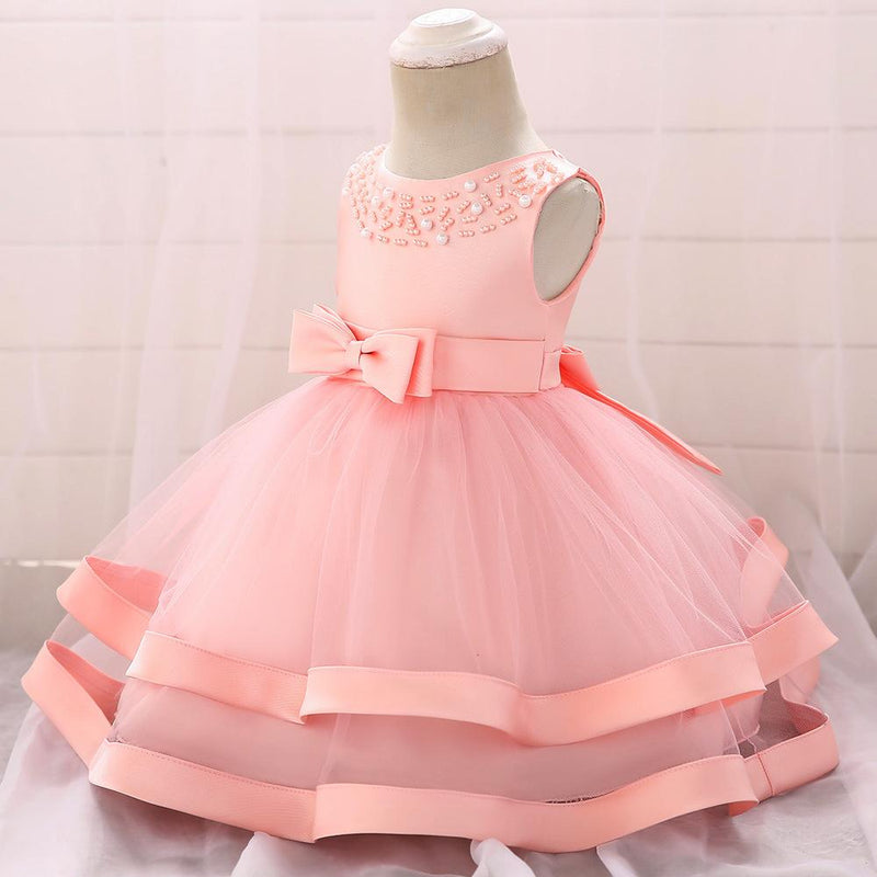Girls Cozy Embroidery Princess Dress