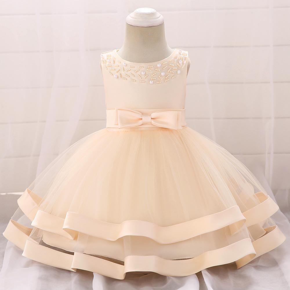 Girls Cozy Embroidery Princess Dress