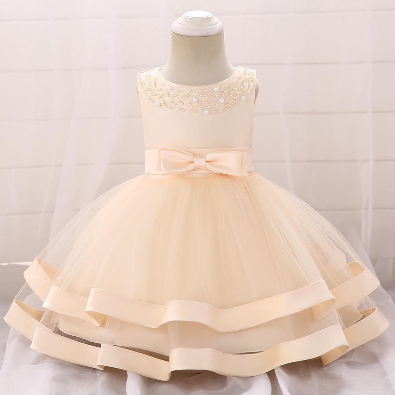 Girls Cozy Embroidery Princess Dress