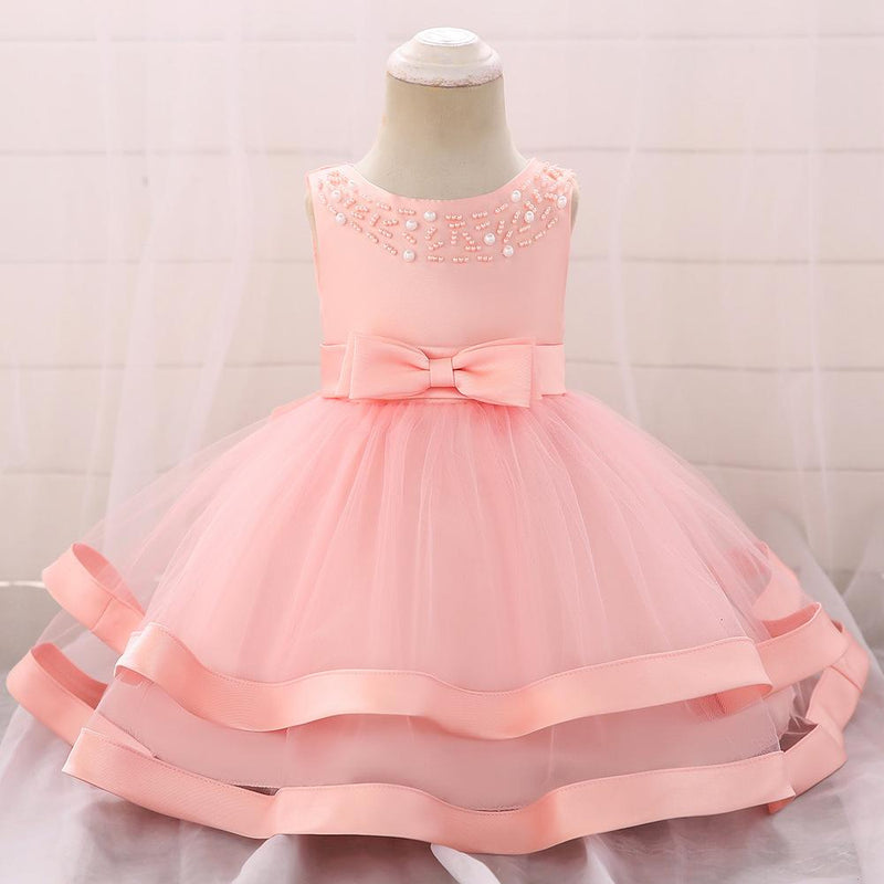 Girls Cozy Embroidery Princess Dress