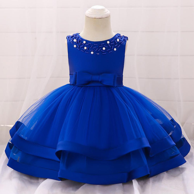 Girls Cozy Embroidery Princess Dress