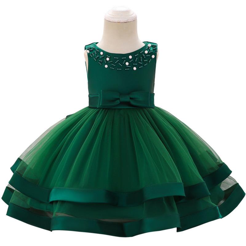 Girls Cozy Embroidery Princess Dress