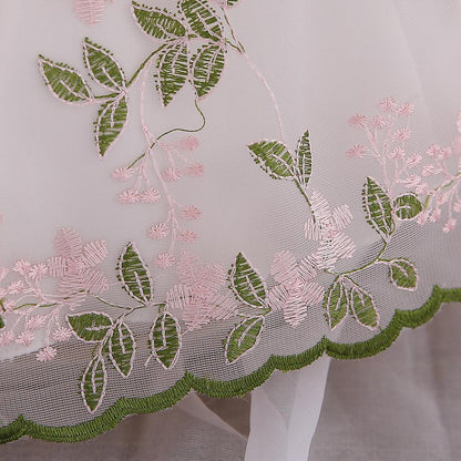 Baby Girls Lace Cozy Embroidery Princess Dress