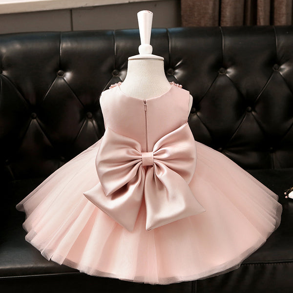Pink Cute Girl Fluffy Princess Dress