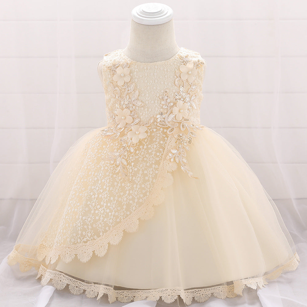 Cute Flower Girl Party Birthday Princess Dress