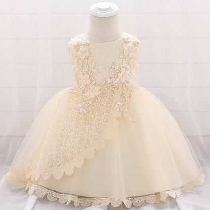 Cute Flower Girl Party Birthday Princess Dress