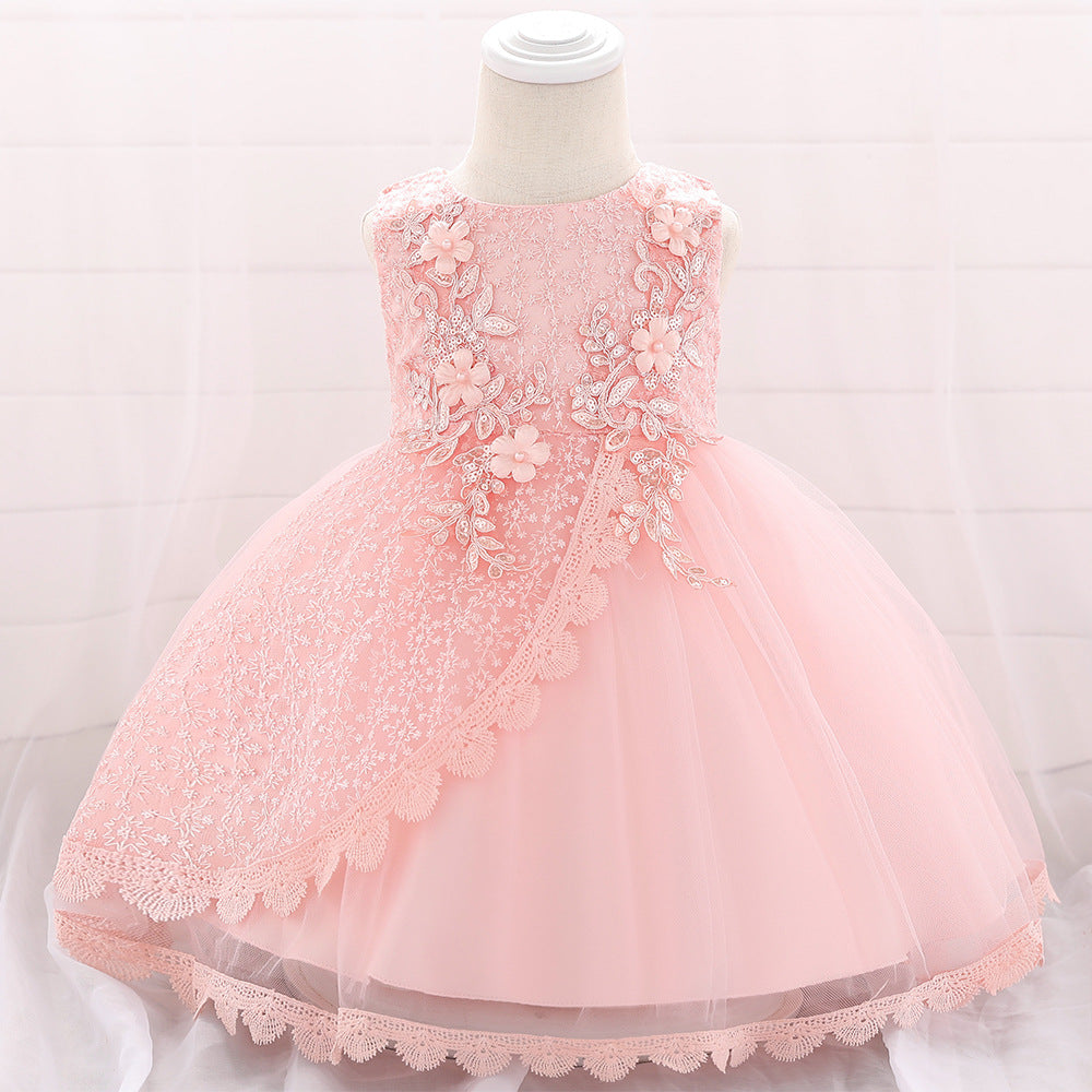 Cute Flower Girl Party Birthday Princess Dress