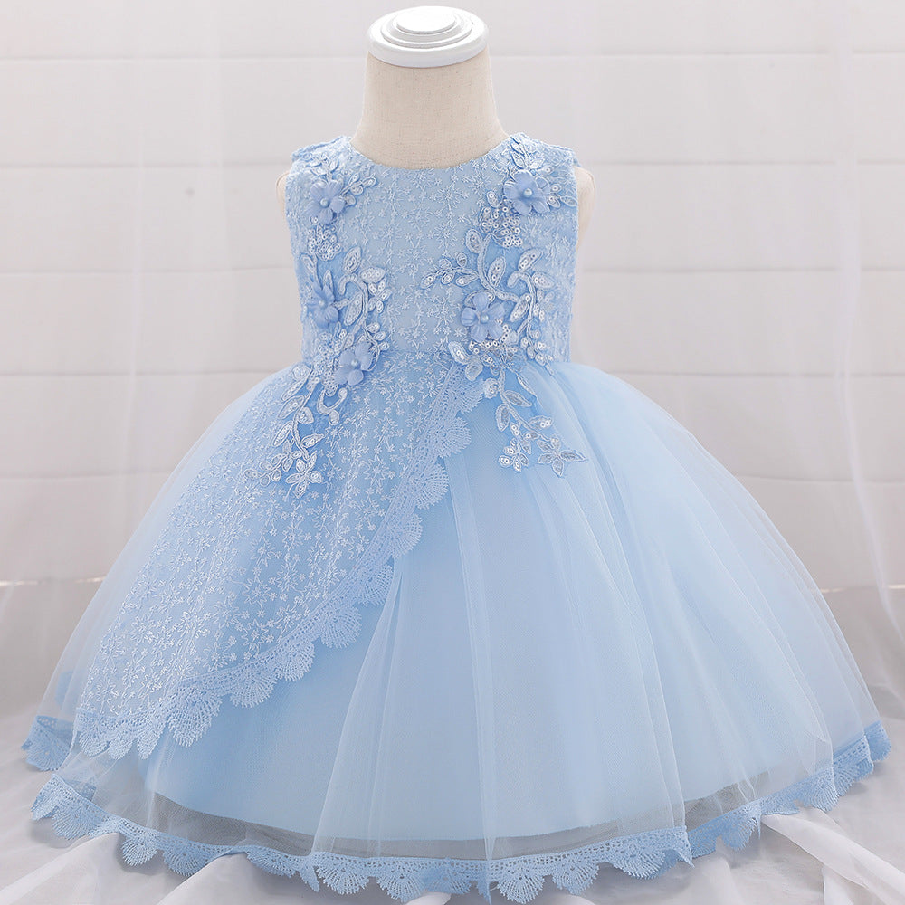 Cute Flower Girl Party Birthday Princess Dress