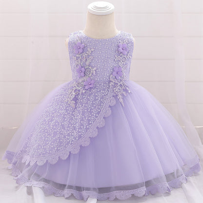 Cute Flower Girl Party Birthday Princess Dress