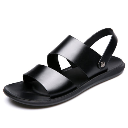 Cozy Black Summer Beach Sandals