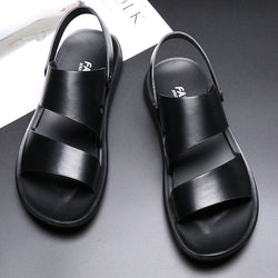 Cozy Black Summer Beach Sandals