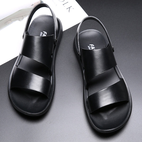 Cozy Black Summer Beach Sandals
