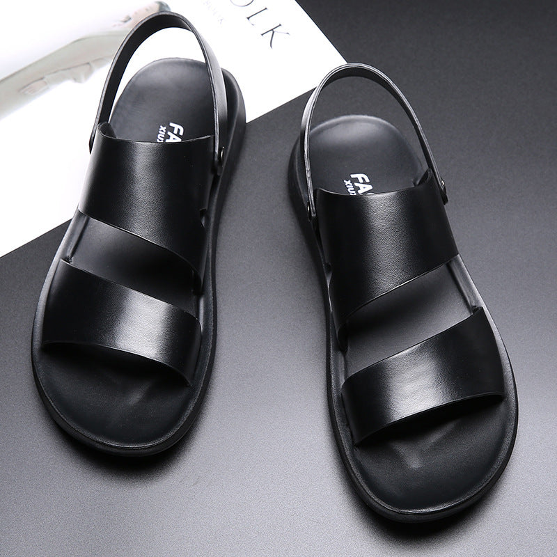Cozy Black Summer Beach Sandals