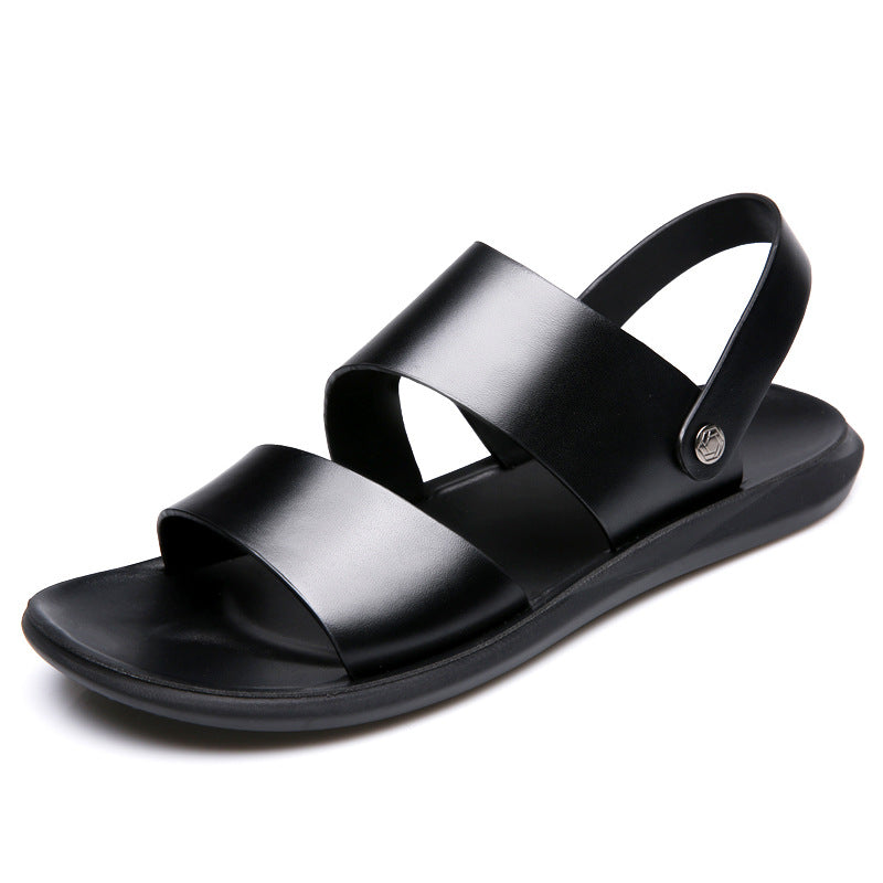 Cozy Black Summer Beach Sandals