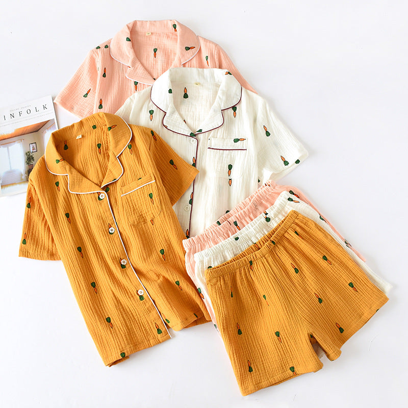 Summer Cute Carrot Pajamas