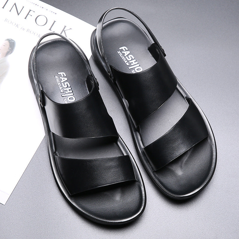 Cozy Black Summer Beach Sandals