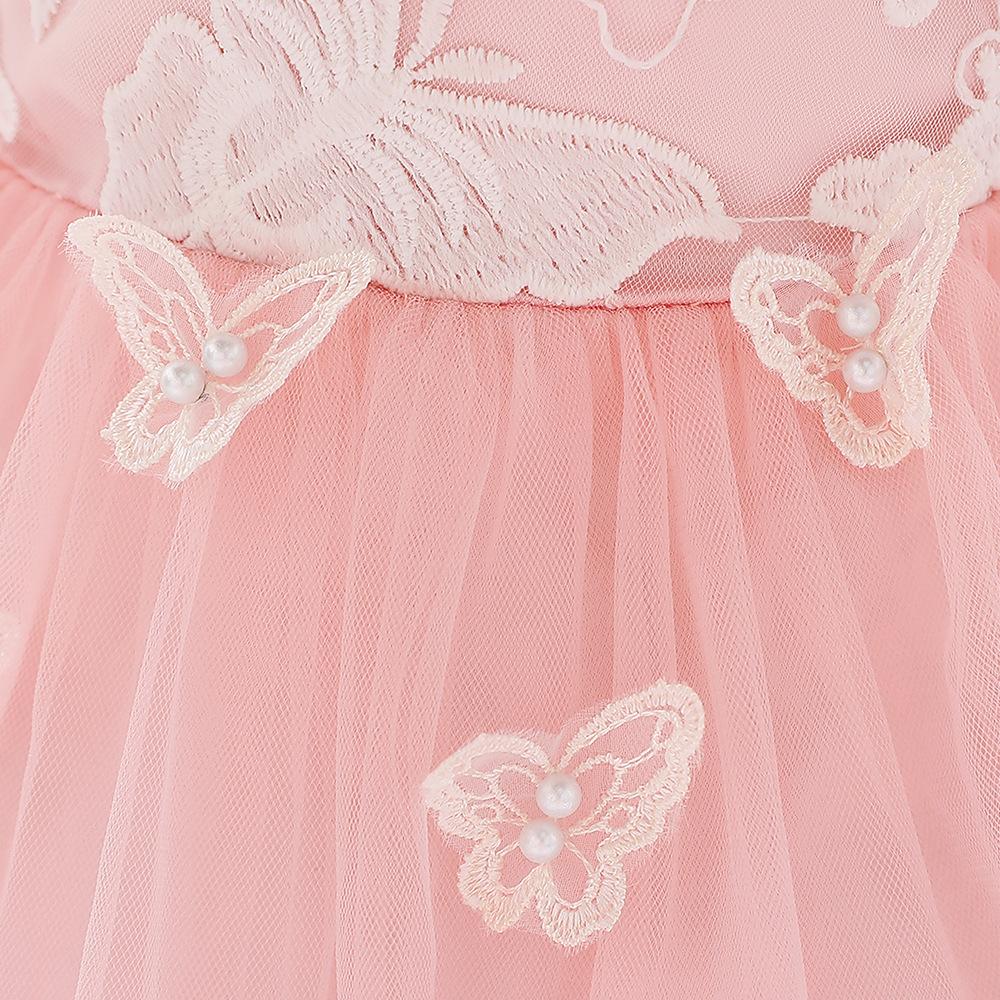 Baby One-year-old Lace Butterfly Puffy Princess Dress