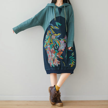 Summer Retro Print Dress