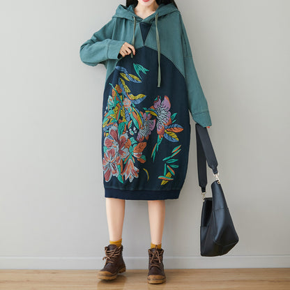Summer Retro Print Dress