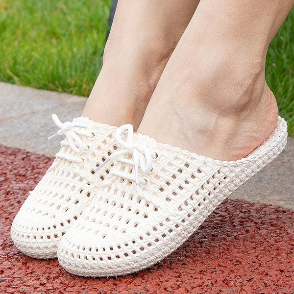 Sweet Hollow Out Beach Slippers