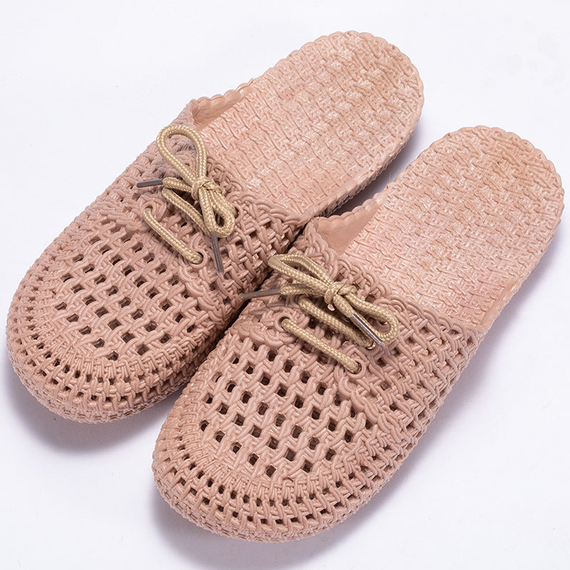 Sweet Hollow Out Beach Slippers