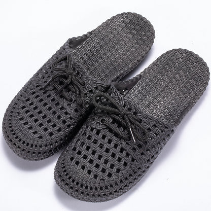 Sweet Hollow Out Beach Slippers