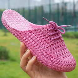 Sweet Hollow Out Beach Slippers