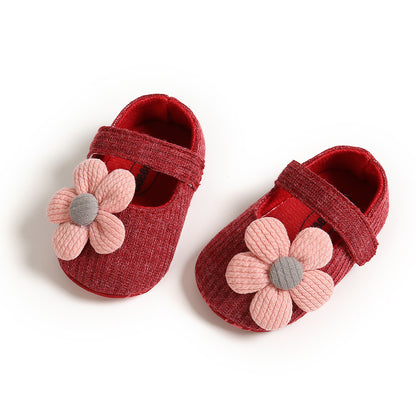 Flower Baby Girl Princess Shoes Baby Shoes