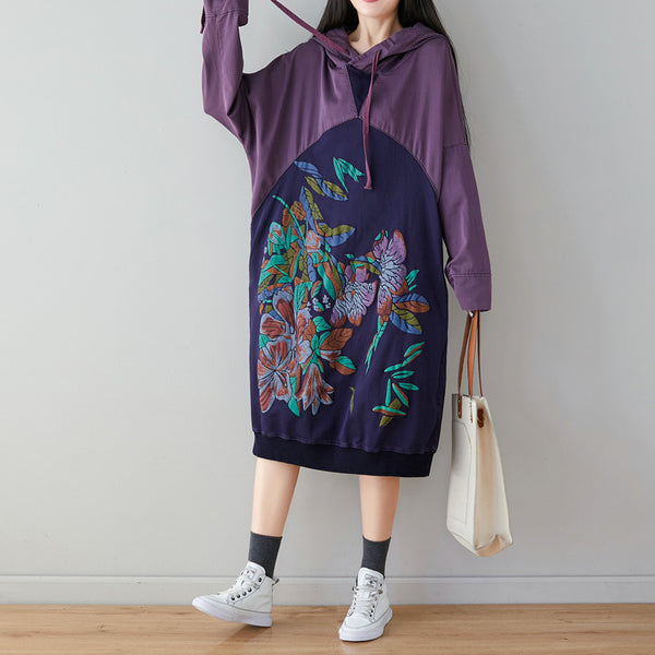 Summer Retro Print Dress
