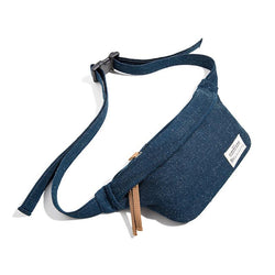 Retro Snowflake Denim Bag
