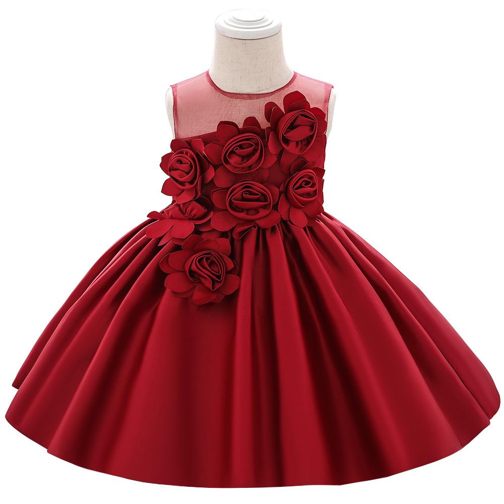 Summer Baby Girls Flowers Dress