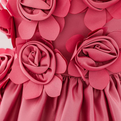 Summer Baby Girls Flowers Dress