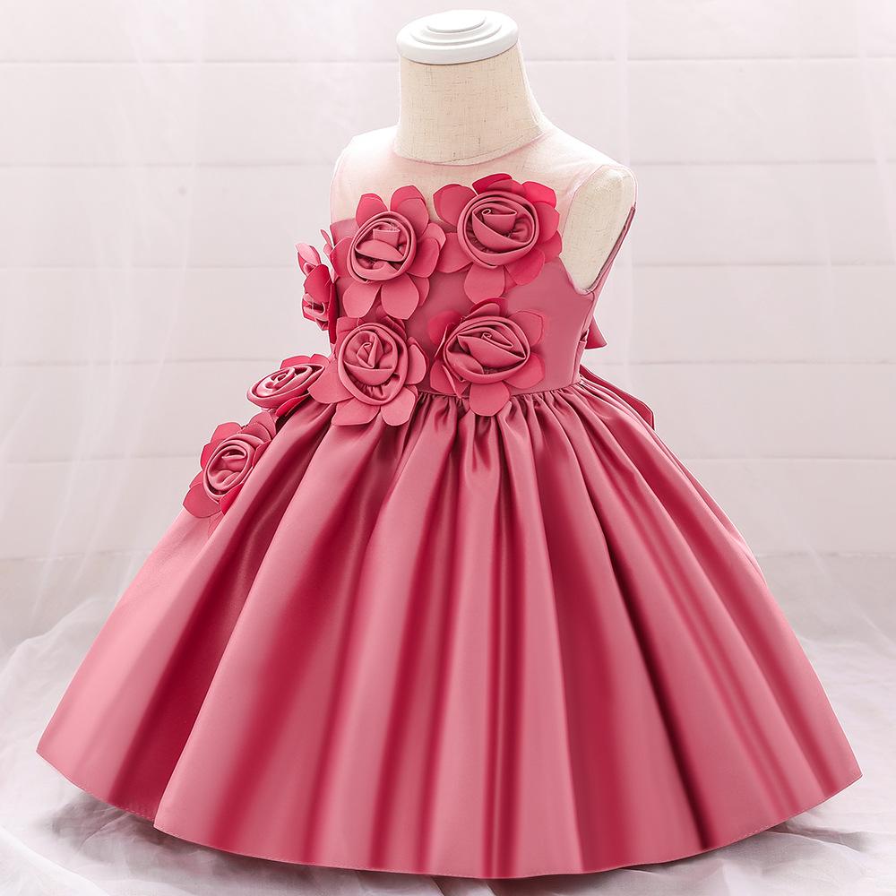 Summer Baby Girls Flowers Dress