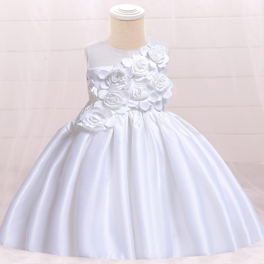 Summer Baby Girls Flowers Dress