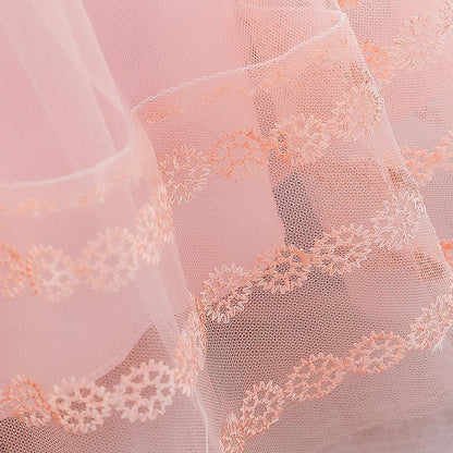 One-year-old Child Flower Birthday Princess Dress