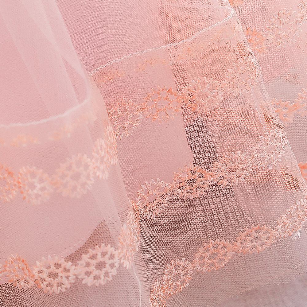 One-year-old Child Flower Birthday Princess Dress