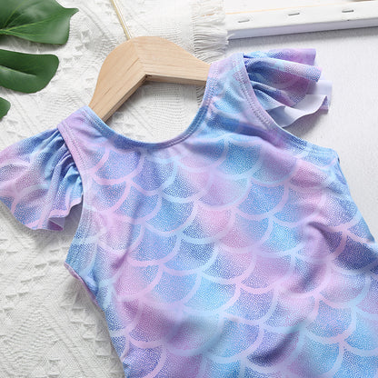 Girl One-piece Cute Swimsuit