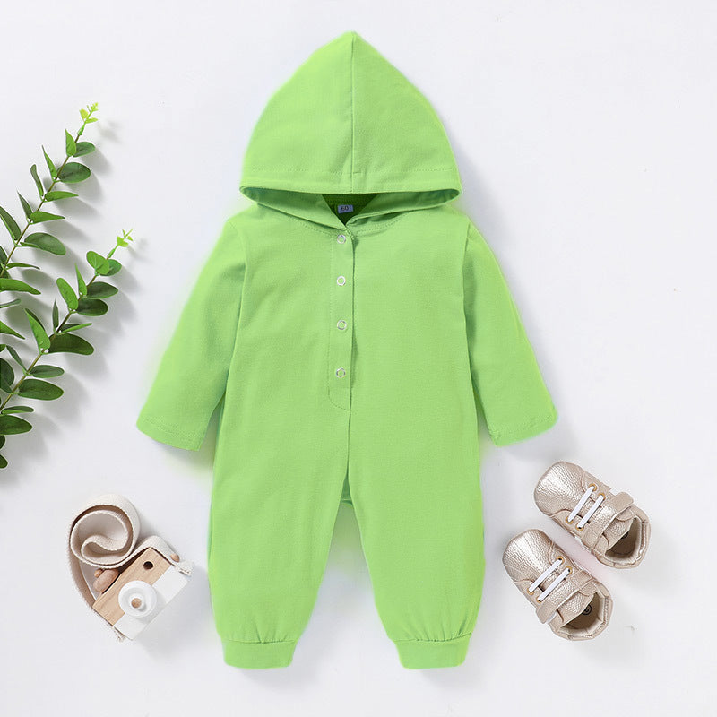 Baby Dinosaur Hooded Jumpsuit