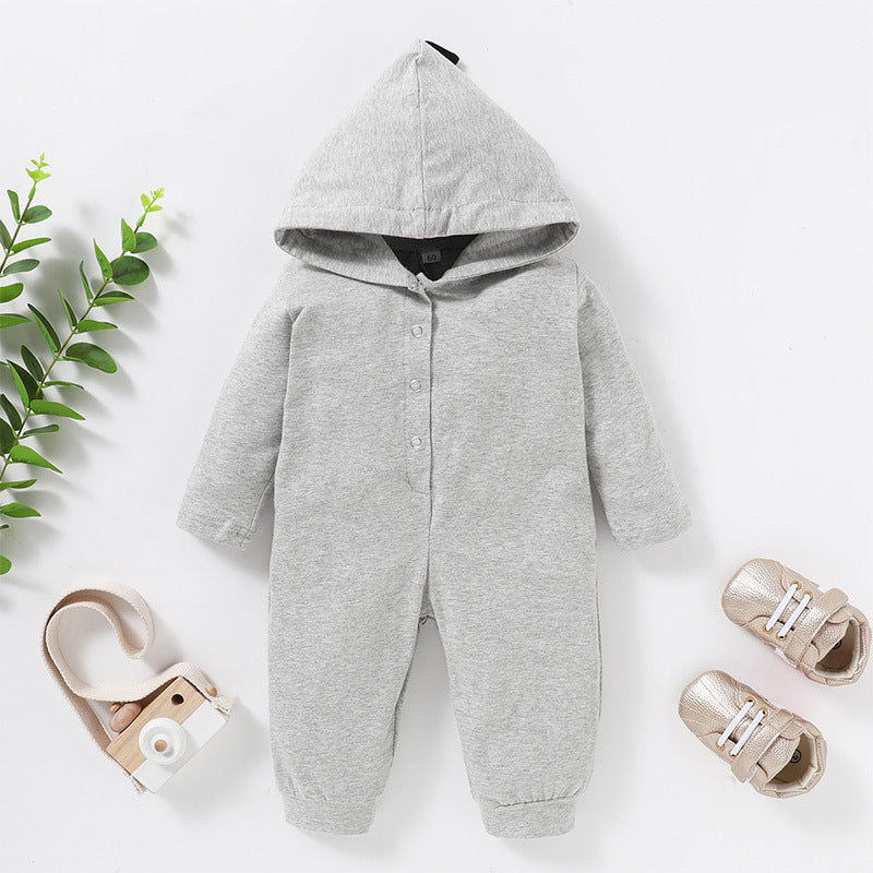 Baby Dinosaur Hooded Jumpsuit