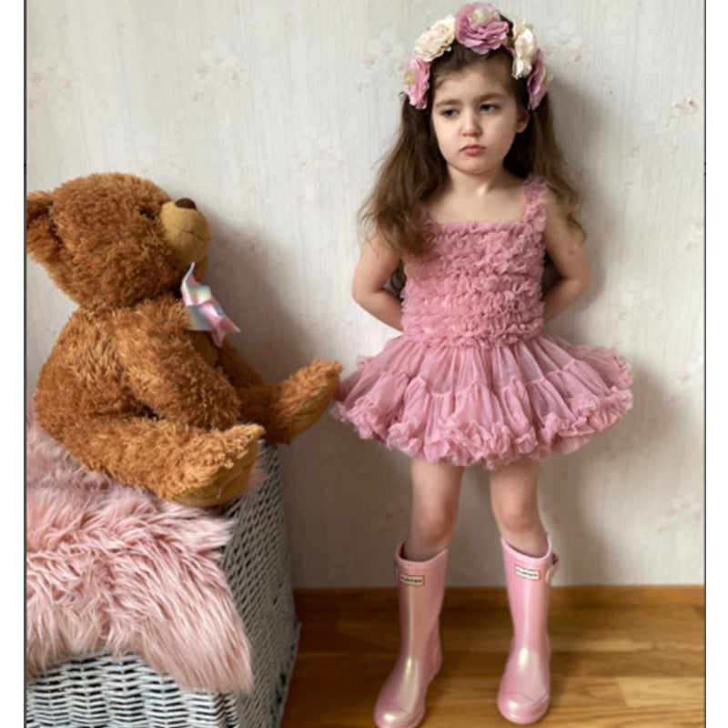 Baby Girls Sling Tutu Dress