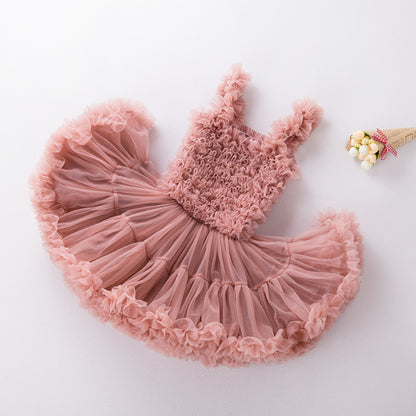 Baby Girls Sling Tutu Dress