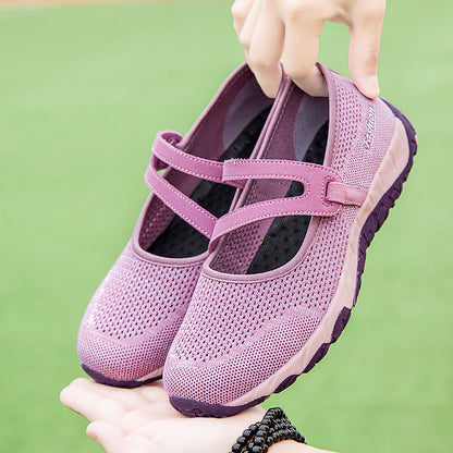 Women's Flying Woven Cozy Walking Sneakers